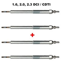 4X Newparts GlüHkerze VorglüHen FüR Renault Megane 3 4 Scenic 3 4 1.6 DCI