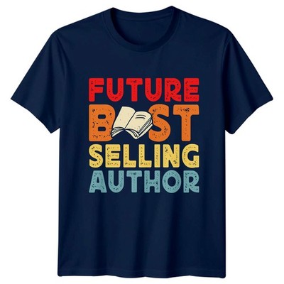 Zukunft Bestsellerautor T-Shirt angehender Schriftsteller Geschenk für Sie und Ihn