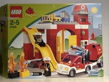 Lego Duplo 6168 Feuerwache - Gebraucht - OVP - 1 Teil ersetzt - Soundmodul geht