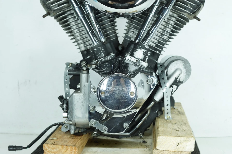 94 Harley Softail FLSTC Heritage Classic OEM CARB EVO 1340 80CI Engine Motor 1K - Image 3 of 4