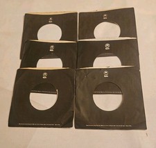 45 RPM 7" RECORD SLEEVES CO. SLEEVE 6 PACK SEE PHOTOS Epic Records SLV300