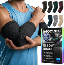 2 Pack Elbow Brace for Tendonitis and Tennis Elbow Brace for Women and Men, Elbo