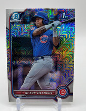2022 Bowman Chrome Nelson Velazquez 1st Prospects Mojo Refractor #BCP-194