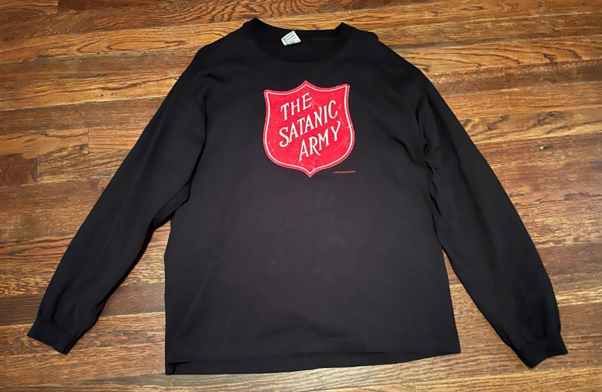 Marilyn Manson Satanic Army vintage tour shirt Hanes XL | eBay