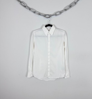 Dsquared2 Men s White Button Up Long Sleeve Dress Shirt Classic Formal S