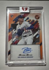 2025 Topps Autographs River Ryan #CCA-RR Orange Galactic Refractor /25 (AU, RC)