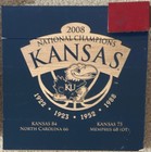 1955 Original Allen Fieldhouse & 2008 KU Kansas Jayhawks  Basketball Court Floor