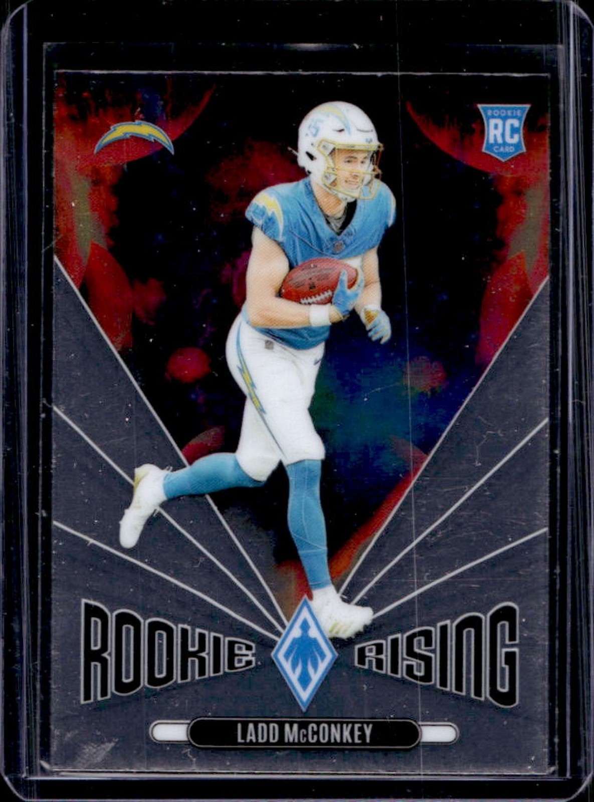 2024 Phoenix Ladd McConkey Rookie Rising RC Rookie #RR-LMY Chargers