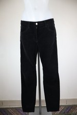 LUISA SPAGNOLI PANTALONI DONNA 44 WOMAN PANTS CASUAL VINTAGE COTONE VELLUTO