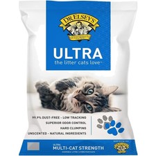 40 lb Bag Unscented Cat Litter - Low Tracking & Hard Clumps for Easy Cleanup 0.88 per pound