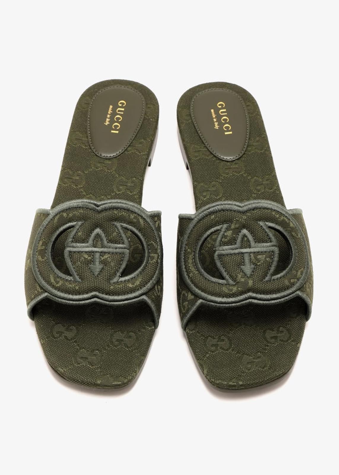 Gucci Interlocking G Gg Slide Sandals(Please request your size for purchasing) image 2