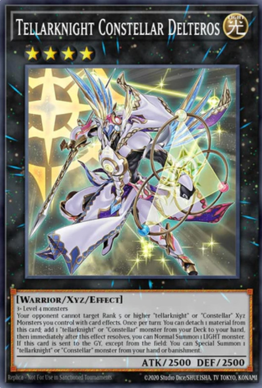 Tellarknight Constellar Delteros BLGG-EN019 - Secret Rare 1st Ed - PREORDER 6/5