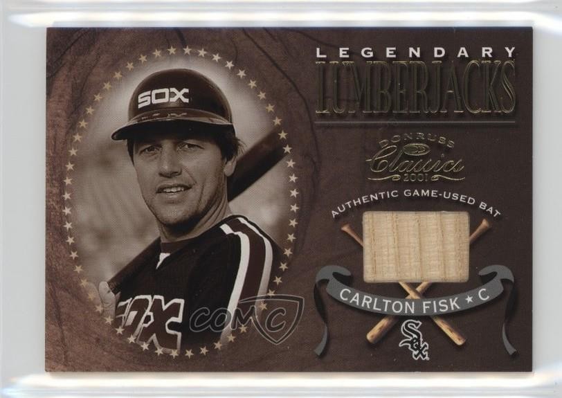Carlton Fisk #LL-13 2001 Donruss Classics Baseball Legendary Lumberjacks