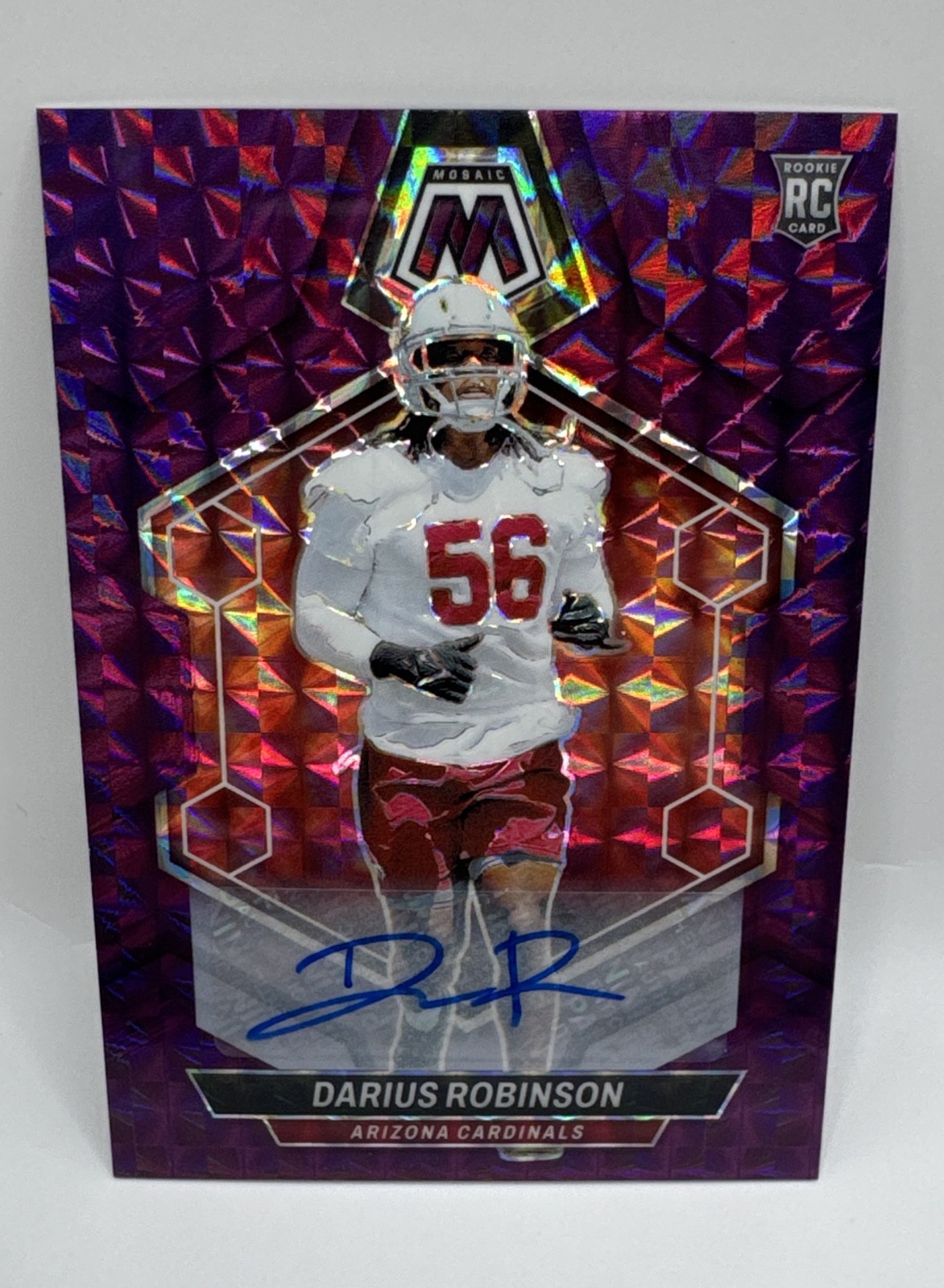 Darius Robinson Panini Mosaic #327 Purple