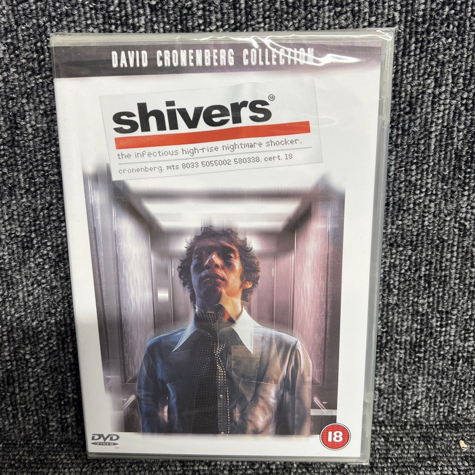 Shivers DVD Paul Hampton David Cronenberg Movie Film Brand New and Sealed UK R2