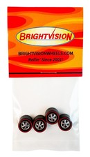 4 Brightvision Redline Wheels 4 Medium Hong Kong Bearing Style
