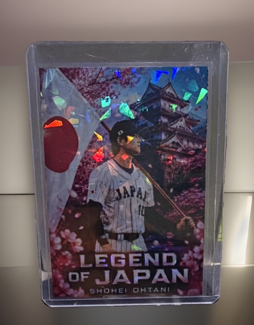 Shohei Ohtani Legend of Japan Hologram Insert Baseball Trading Card Japan