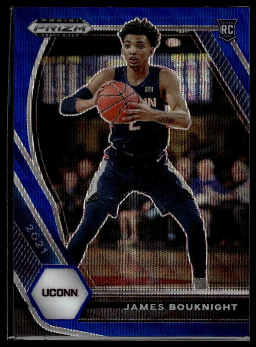 2021 Panini Prizm Draft Picks #12 James Bouknight Blue Wave #/249