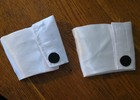 Bunny Costume Set Black Tulle Tutu Skirt White Tail Bow Tie Cuffs One Size — photo 3