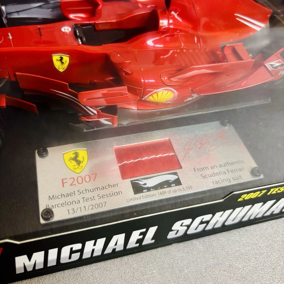 Ferrari F2007 1:18 Michael Schumacher Barcellona Test 2007 Limited Edition - Immagine 3 di 4