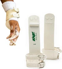 Reisport Uneven Bar Gymnastics Grips for Women - Premium Leather Hand Grips for 