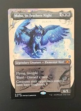 Maha, Its Feathers Night Borderless Bloomburrow MTG Mythic Card 289