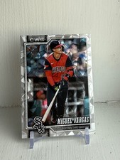 2026 Topps Series 1 - Miguel Vargas #329 Diamante Foil White Sox