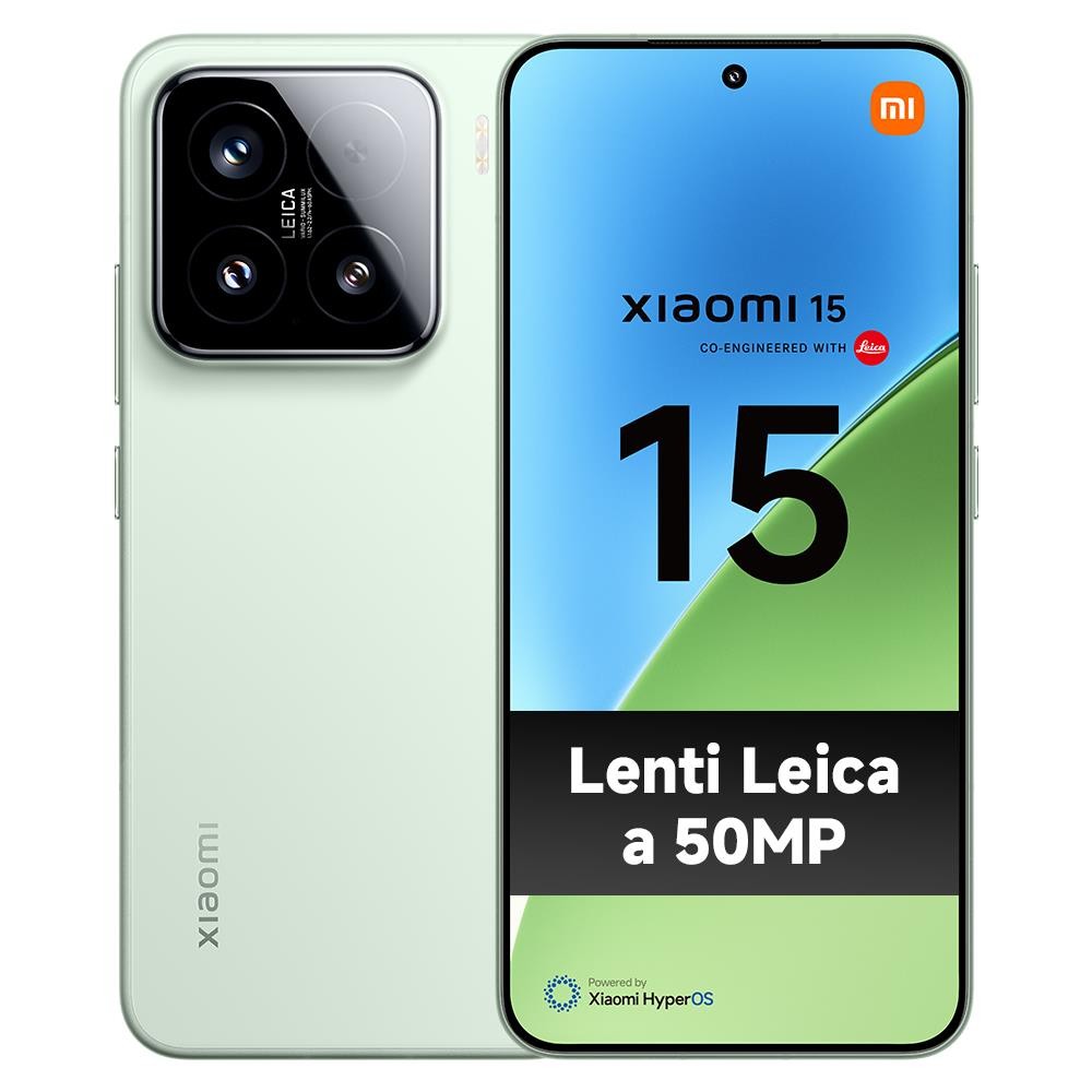 Xiaomi 15 5G Verde 512GB Memoria 12GB Ram Display 6.36