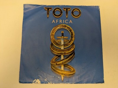 TOTO Africa We Made It 7  Single Vinyl Record CBS A2510 1982 Vg+