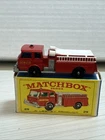 Matchbox Lesney #29 Fire Pumper Truck With Box
