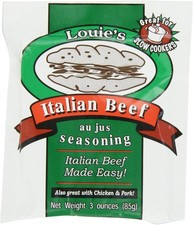 Louie's Italian Beef Seasoning, 3-Ounce (Pack of 8)
