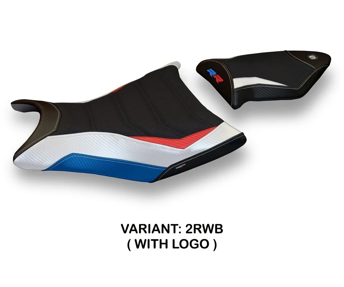 Seat cover Giuba SColor Ultragrip Red-White-Blu TPZ BMW S 1000 RR 2009 2011 C2