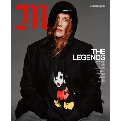 2025 M LE Magazine DU MONDE October Issue The LEGENDS Julianne Moore LORDE L.A.