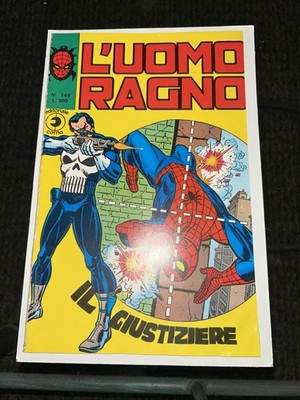 Italian Comic Spider-Man 129 First App Punisher Marvel Comics Above Mid See Pics