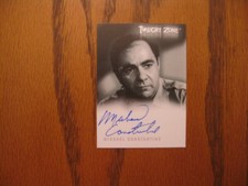 Signed Michael Constantine Limited Edition Card A-48 Rittenhouse Twilight Zone