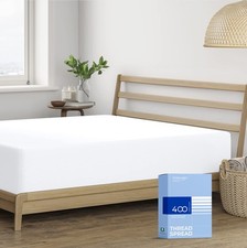 100 Cotton California King Fitted Sheets Only - 400 Thread Count Cal King Sh...