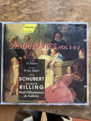 Symphonies Nos. 1 & 2 (CD) Helming Rilling- Schubert- New Sealed