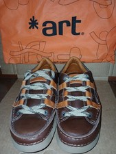 ART COMPANY HERITAGE CHUNKY SHOES BROWN UK 3 NEW
