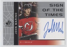 2022-23 SP Authentic 2002-03 Retro Sign of the Times John Marino Auto 0k2i