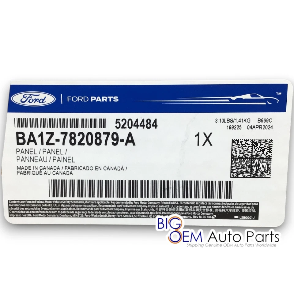 Lincoln MKX 2011-2015 moldura de puerta inferior del lado del conductor delantero OEM BA1Z-7820879-A Foto 4 de 4