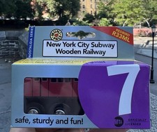 Nostalgia Munipals NEW IN BOX, MTA NYC Subway R33ML 7 Train Flushing Local