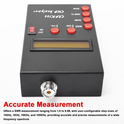 SARK100 Portable Antenna Analyzer Meter User-Friendly Operation With High WPAB