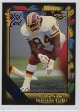1991 Wild Card 5 Stripe Bobby Wilson #138 Rookie RC 0q3. rookie card picture