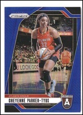 2024 Panini Prizm WNBA #114 Cheyenne Parker-Tyus Blue Prizms #/199