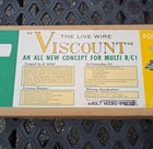 Rare Vintage Hal deBolt Live Wire Viscount 60" Wingspan Model Airplane Kit Stunt — photo 3