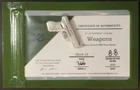 Investment Caster Glock 19 999 Pure Silver 8.8 Grams Hand Crafted Bullion COA
