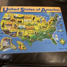 Melissa and Doug Puzzle Map of the United States