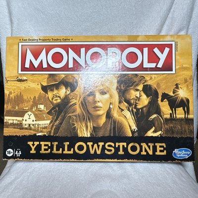 #ad #ad Monopoly Yellowstone Edition Brand New Not Sealed Damage To Box $15.00