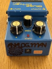 Analogman Boss BD-2 Blues Driver Pedal, Rare Version Of The Classic Overdrive