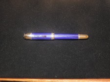 Penna stilografica Montblanc blu Jules Vern